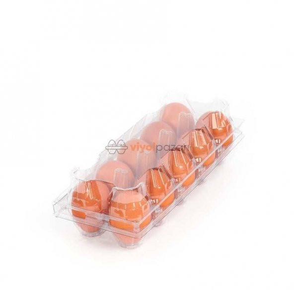 10Lu Plastik Yumurta Viyolü (500 Adet) İzpack