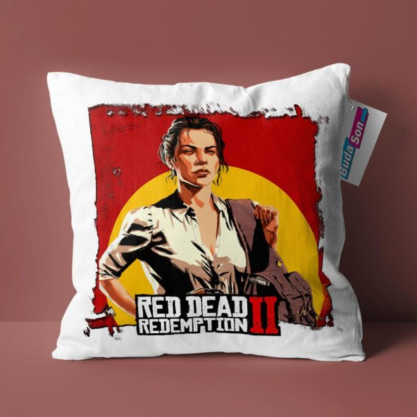 Red Dead Redemption - Abigail Roberts - Kırlent Yastık - 02