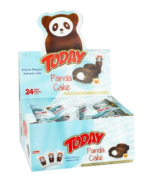 Today Panda Kek 40 Gr. 24 adet ( 1 Kutu ) - 4