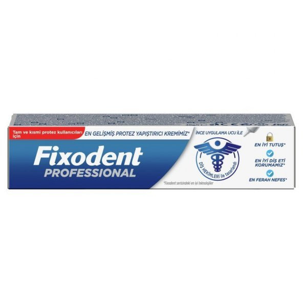 Fixodent Professional Diş Protez Yapıştırıcı Krem 40g