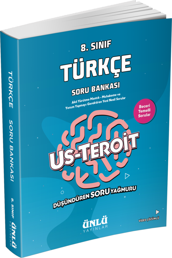 8. Sınıf Us Teroit Türkçe Soru Bankası Ünlü Yayınlar