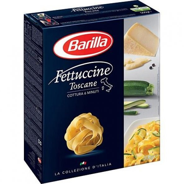 Barilla Fettuccine (Fettucini) Makarna 500 g