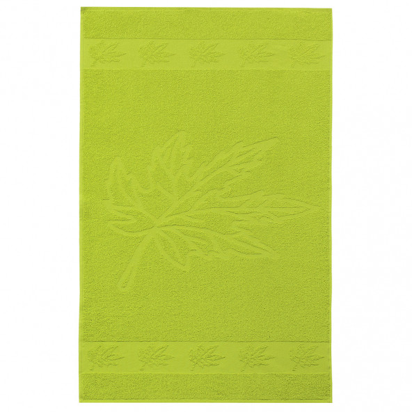 Yaprak 100% Pamuk Banyo Havlu Seti 12 Adet, 4 Banyo Havlusu, 4 El Havlusu, ve 4 Yüz Havlusu, -Comfort- Açık Lime,Lime - 10