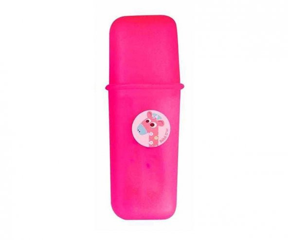 Bebedor 9557 Zoo Kutulu Çatal ve Kaşık Seti - Pembe