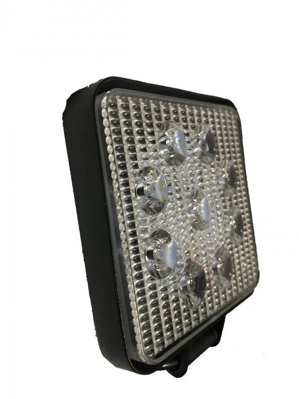 Çalışma Lambası 9 Led Kare 2 Adet 12v 24v çalışır - 4