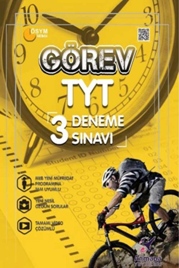 Görev Yks Tyt 3 Deneme Sınavı Video Çözümlü Armada Yayınları
