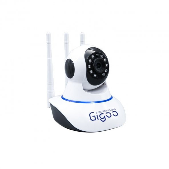 Gigo HD 360° 3 Antenli Haraket Sensörlü Bebek İp Güvenlik Kamerası