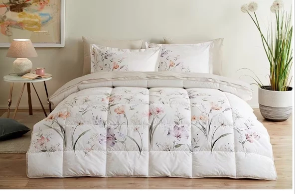 Özdilek Ranforce Çift Kişilik Uyku Seti-White Lily Lila