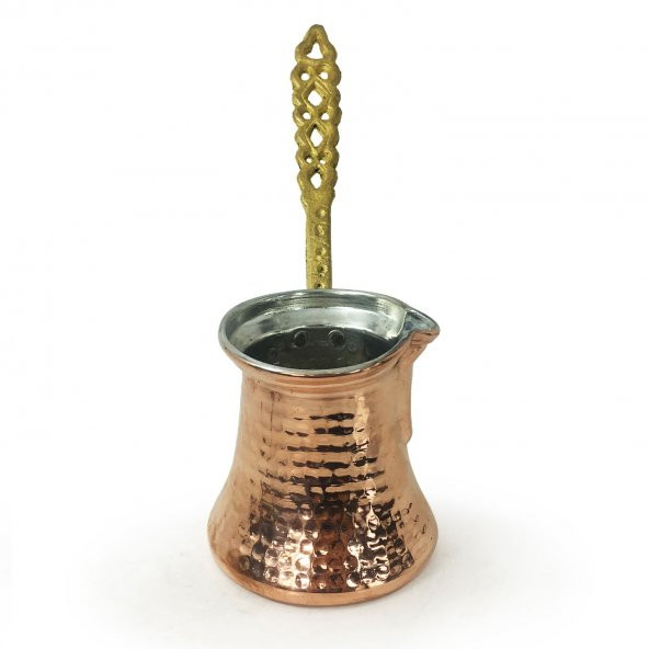 Shark Anatolia Kervan Bakır Cezve İnce - 4