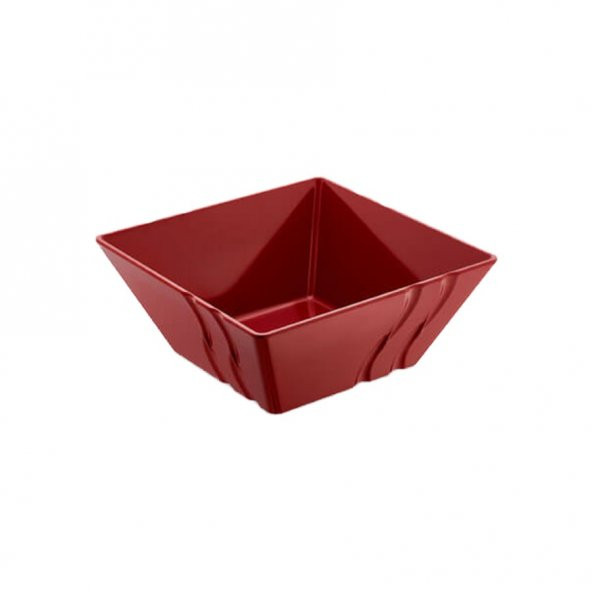 Luxor Melamin Kase 13,8x13,8 cm Kırmızı AY-00823014R