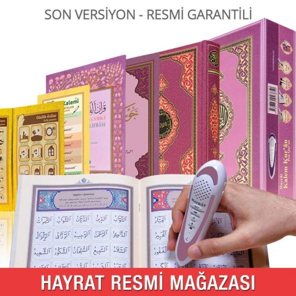 Kuran Okuyan Kalem Seti (Lila, Rahle Boy, Karton Kutulu) - 8