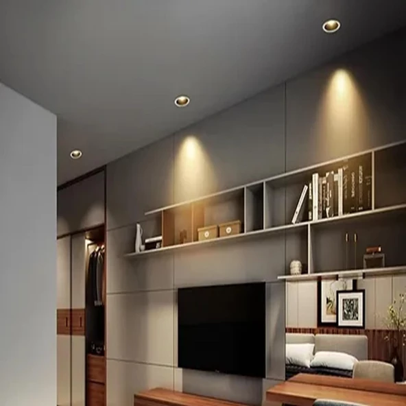 CATA CT-5223 PARS KARE SPOT SİYAH KASA - 5