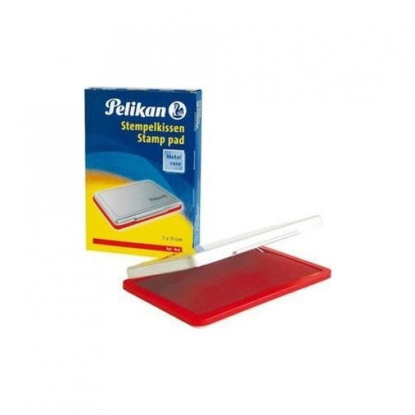 Pelikan Metal Stampa No1 Kırmızı 9x16 Cm