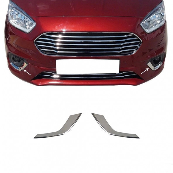 Ford Courier Sis Farı Çerçevesi Kromu Nikelajı 2018 ÜZERİ