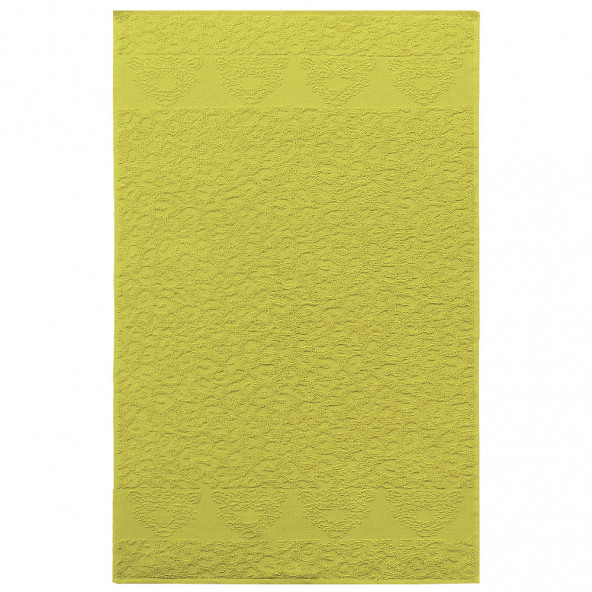 Textile Colors Leopar Desenli 100 Pamuk Banyo Havlu Seti 6 Adet, 2 Banyo Havlusu, 2 El Havlusu, ve 2 Yüz Havlusu, -Comfort- Altın, - 4