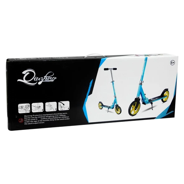 Metal Gövde, Büyük 2 Teker (200 mm), Katlanabilir Scooter - 2