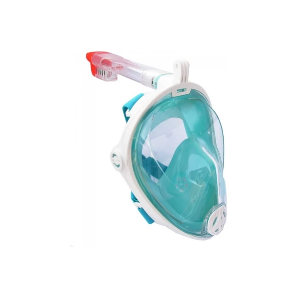 Full Face-Tam Yüz Şnorkel Dalış Maskesi, 180° Görüntü - 3