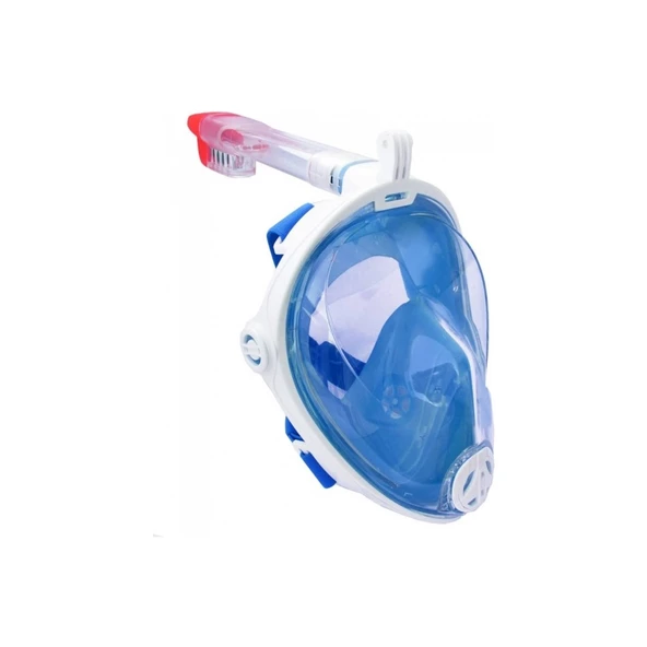 Full Face-Tam Yüz Şnorkel Dalış Maskesi, 180° Görüntü - 6