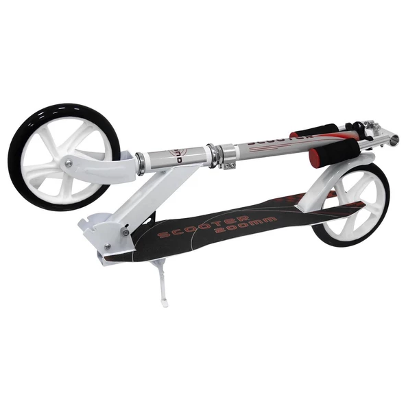 Büyük Teker, Katlanır Gövde, Metal Yetişkin Scooter - 4