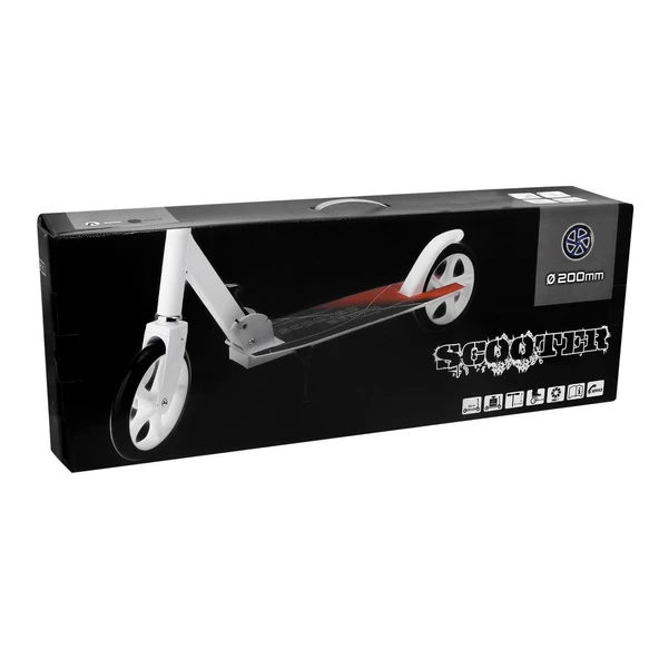 Büyük Teker, Katlanır Gövde, Metal Yetişkin Scooter - 10