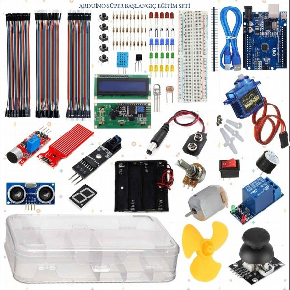 Eğiteklab Robotik Kodlama Arduino Süper Başlangıç Seti