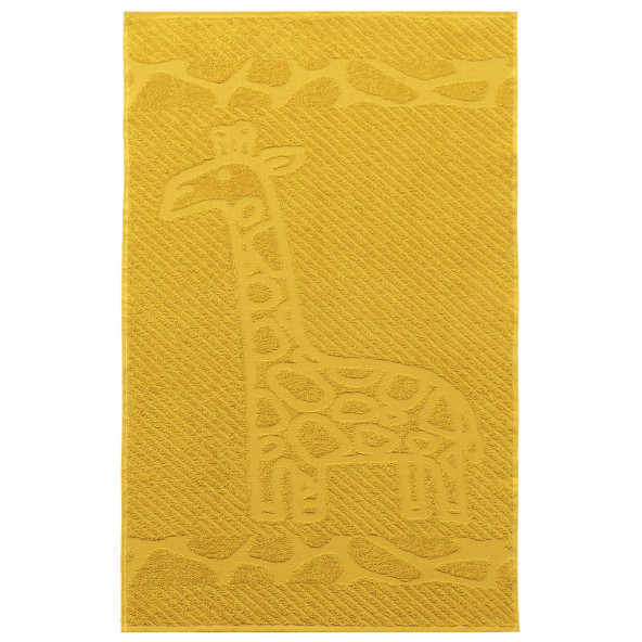 Textile Colors Zürafa Desenli 100 Pamuk Banyo Havlu Seti 6 Adet, 2 Banyo Havlusu, 2 El Havlusu, ve 2 Yüz Havlusu, -Elegance- Kiremit, - Resim 4