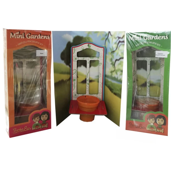 Üreten Çocuk, Vantuzlu Pencere Bitki Dikim Seti - Toprak, Bitki - 2