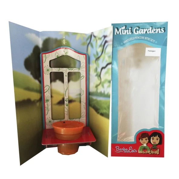 Üreten Çocuk, Vantuzlu Pencere Bitki Dikim Seti - Toprak, Bitki - 3