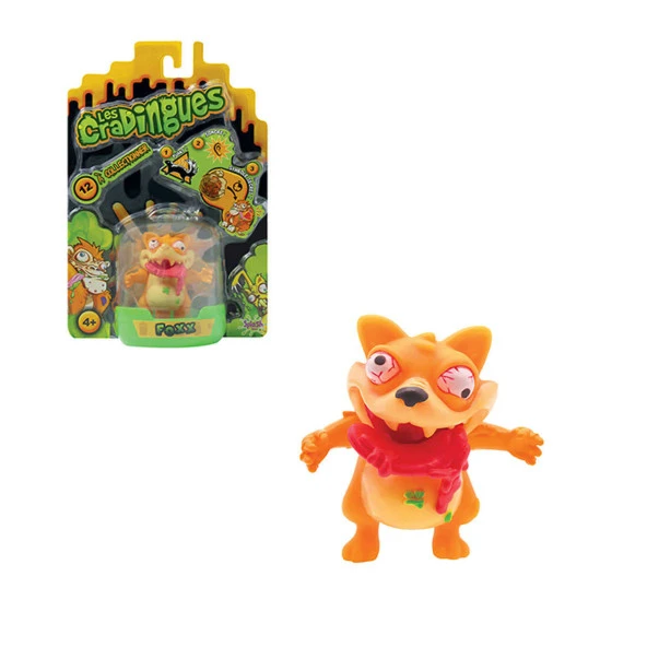 Lisanlı - Mini Grungies Kokuşuklar - Kokulu Figür, 2li SET - 4