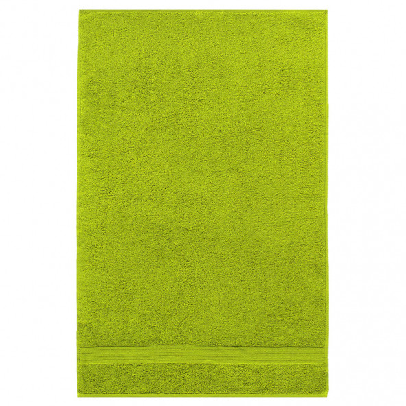 Textile Colors Bordür Desenli 100 Pamuk Banyo Havlu Seti 6 Adet, 2 Banyo Havlusu, 2 El Havlusu, ve 2 Yüz Havlusu, -Vision- Açık Yeşil, - 4