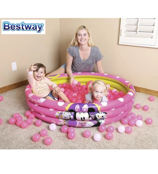 POMPA Seçenekli-Bestway 91069,Lisanslı Minne 75 Toplu Şişme Havuz - 2