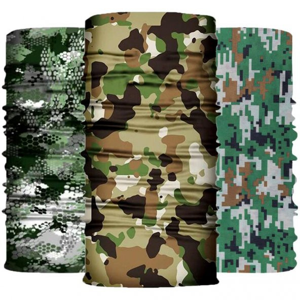 Knmaster Malahit 3lü Paket Buff Bandana TÜRK MARKASI