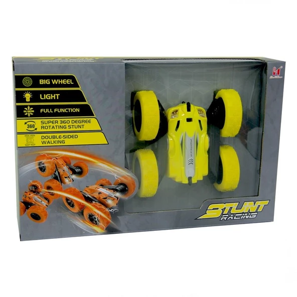 Stunt Racing - Akrobat Kumandalı Şarjlı Araba - 6