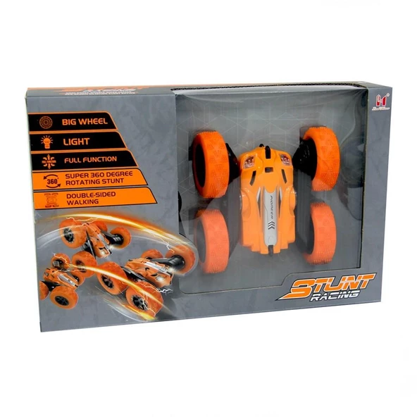 Stunt Racing - Akrobat Kumandalı Şarjlı Araba - 7