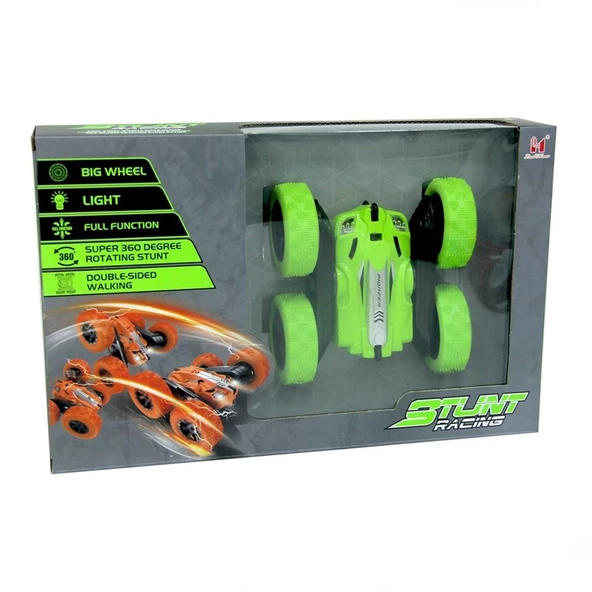 Stunt Racing - Akrobat Kumandalı Şarjlı Araba - 8