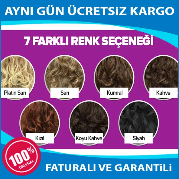 Daha Uzun ve Gür Saçlar için Secret Extensions-Misinalı Postiş! - 2
