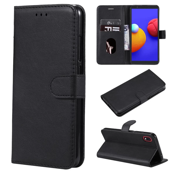 Samsung Galaxy A01 Core Uyumlu Elite Kapaklı Cüzdan Kılıf - 3