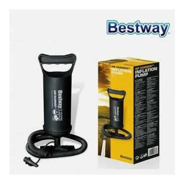 Bestway 62002, Çift Fonksiyonlu Şişme Yatak-Havuz Pompası, 30 cm