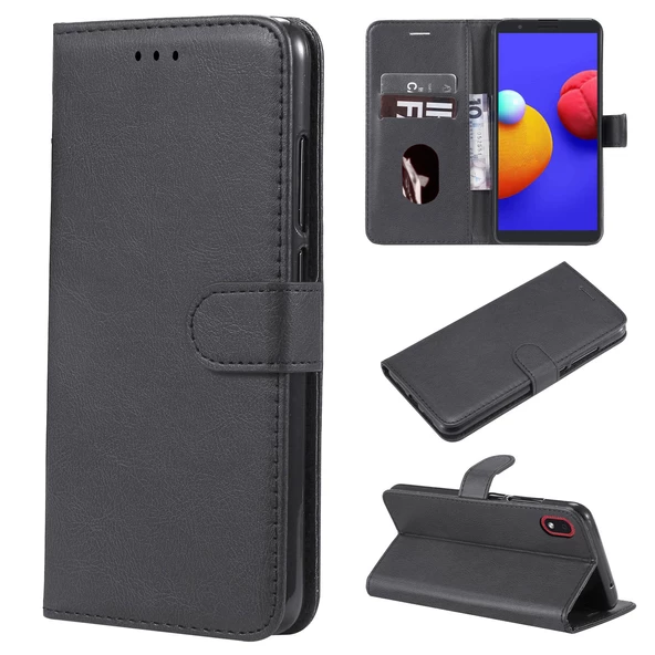 Samsung Galaxy A01 Core Uyumlu Elite Kapaklı Cüzdan Kılıf - 5