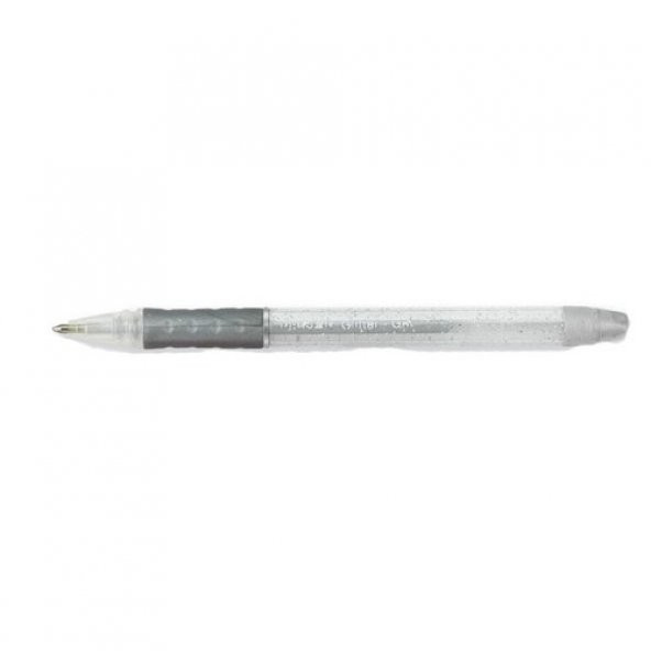 Pensan Glitter Simli Jel Kalem 1 mm - Gri - 2