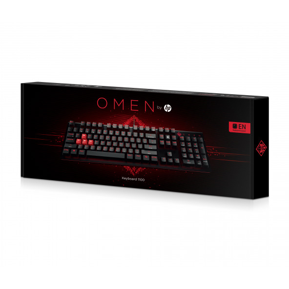 HP OMEN 1MY13AA 1100 Blue Mekanik Oyuncu Klavyesi - 4