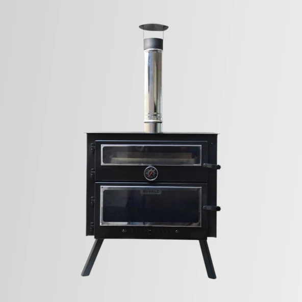 Nurgaz NG OKZN Kuzineli Şömine - Soba - Fırın ürün görseli 1