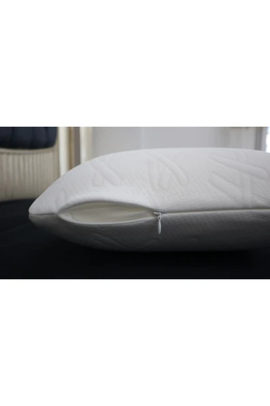 Rudu Ortopedik, Sertifikalı Visco Sünger Yastık 60x40x15 cm 1250 gr Omuz/Boyun Destekli - 2