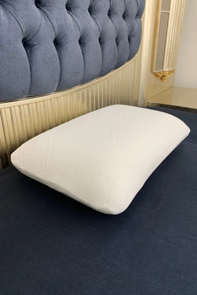 Rudu Ortopedik, Sertifikalı Visco Sünger Yastık 60x40x15 cm 1250 gr Omuz/Boyun Destekli - 6