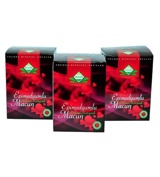 THEMRA MACUN 3 ADET 240 GR BALLI BİTKİSEL MACUN