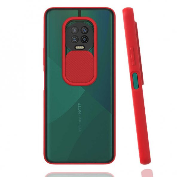 İnfinix Note 7 Kılıf  Lensi Kapak