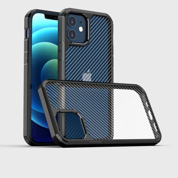 Apple iPhone 12 Kılıf  İnoks Kapak - 2