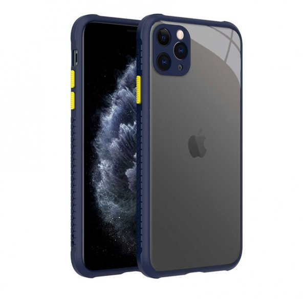 Apple iPhone 11 Pro Max Kılıf ​​ Kaff Kapak - 3