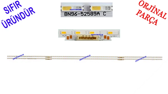 SAMSUNG, QE65LS03BAUXTK, QE65LS03BGUXTK, QE65Q70BATXTK, QE65Q70BAT, QE65Q70CATXTK, LED BAR, BACKLIGHT, BN96-52589A, S1Q7-650SM0-R0