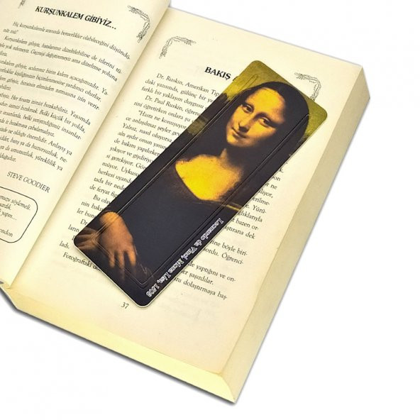 İstisna Ünlü Tablolar Kitap Ayracı- Mona Lisa